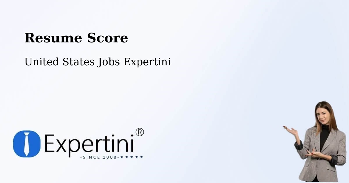 Resume Score & Job Description Match Tool – Gardner - United States Jobs Expertini
